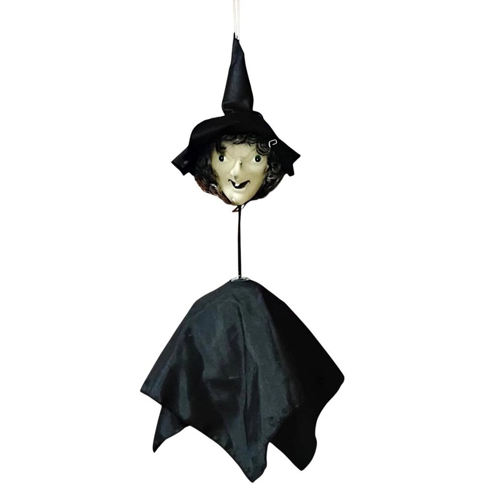 VTG DACOFA Animated Witch Halloween Prop Sound Motion Glow Working Rare Decor